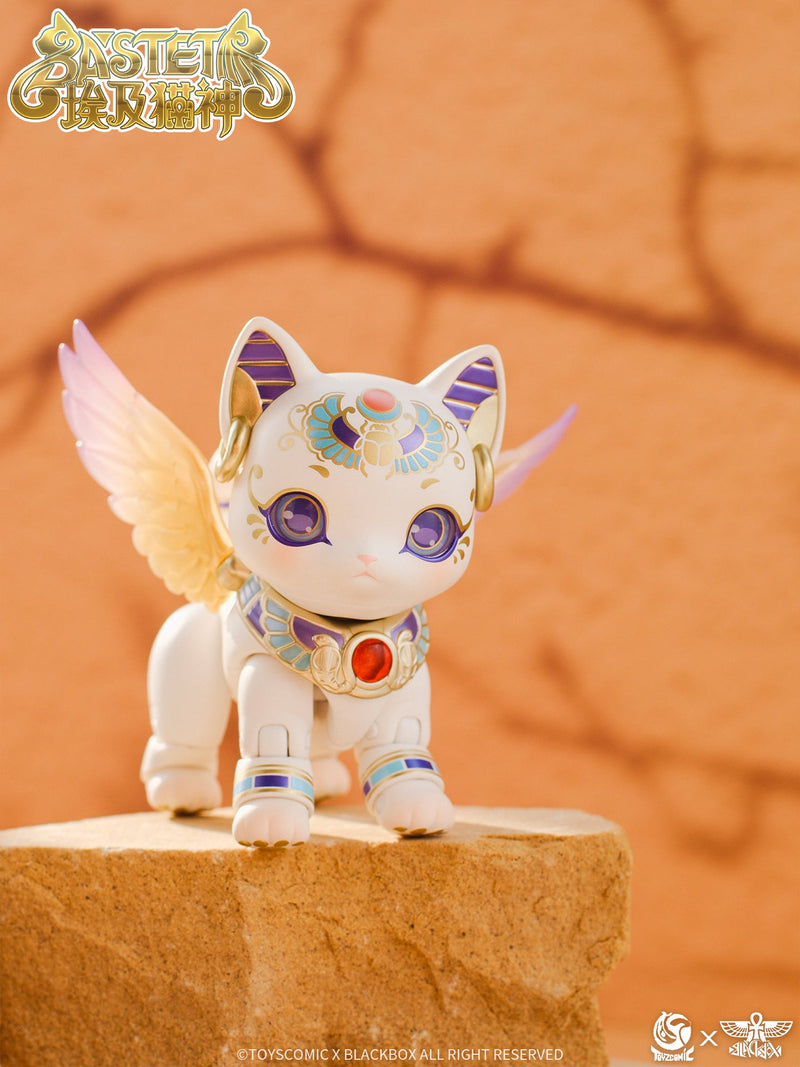 TOYSCOMIC x BLACKBOX Bastet White Action Figure JAPAN OFFICIAL