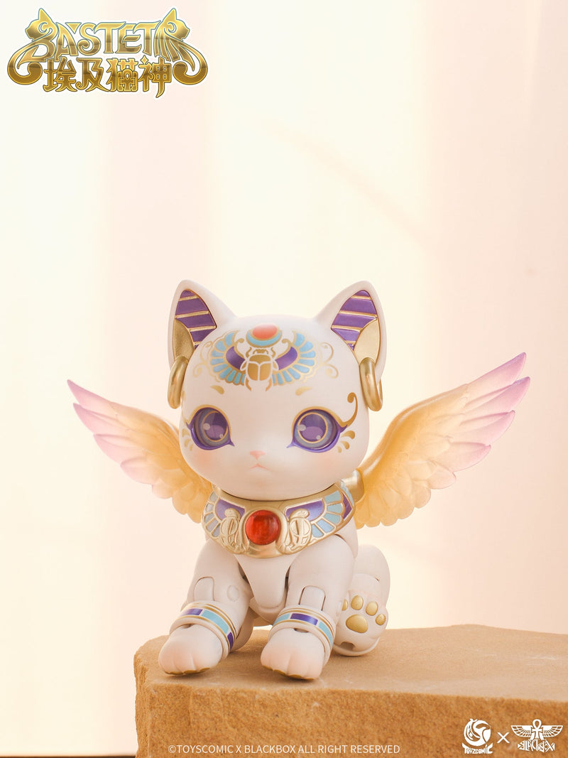 TOYSCOMIC x BLACKBOX Bastet White Action Figure JAPAN OFFICIAL