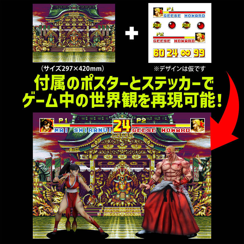 THE KING OF COLLECTORS'24 EX Fatal Fury Special Geese Howard HG Damage Figure