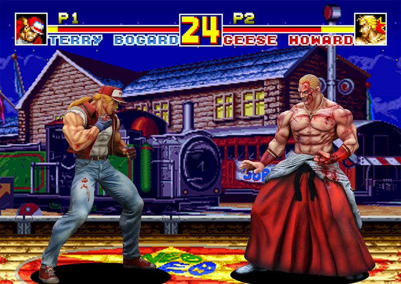 Figura de daño especial Terry Bogard HG de THE KING OF COLLECTORS'24 EX Fatal Fury