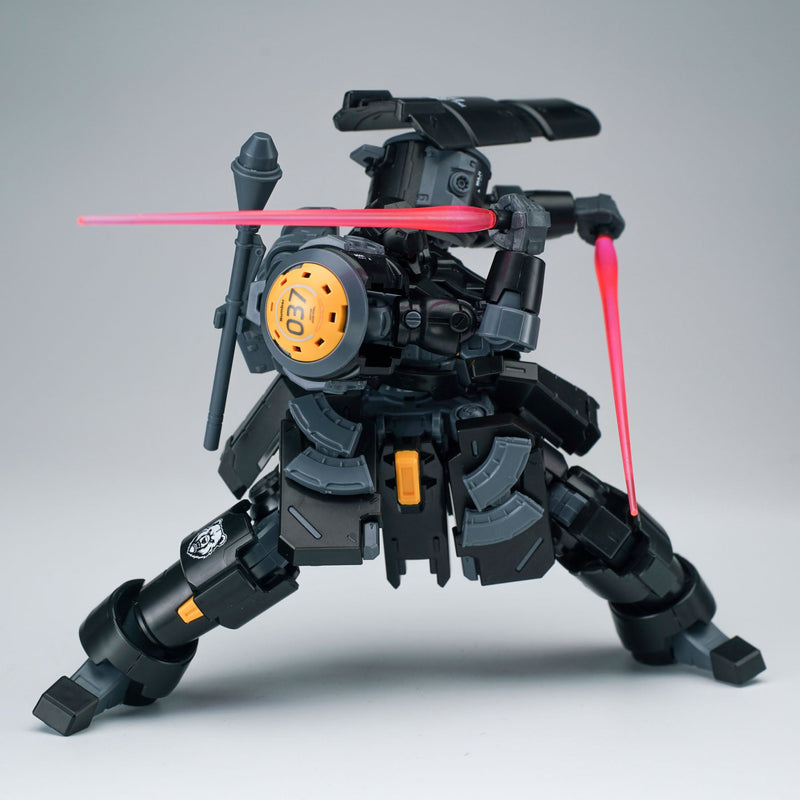 Ultra Action Trooper Series ZAROV M1 Metálico Negro 1/144 Modelo Kit JAPÓN