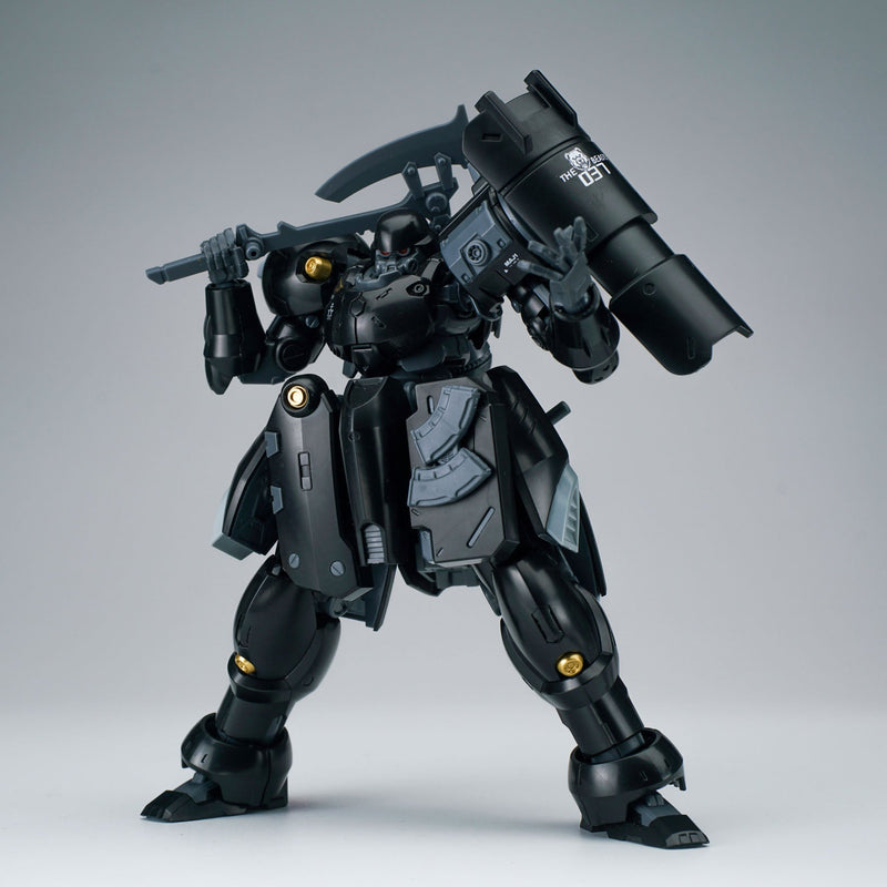 Ultra Action Trooper Series ZAROV M1 Metálico Negro 1/144 Modelo Kit JAPÓN