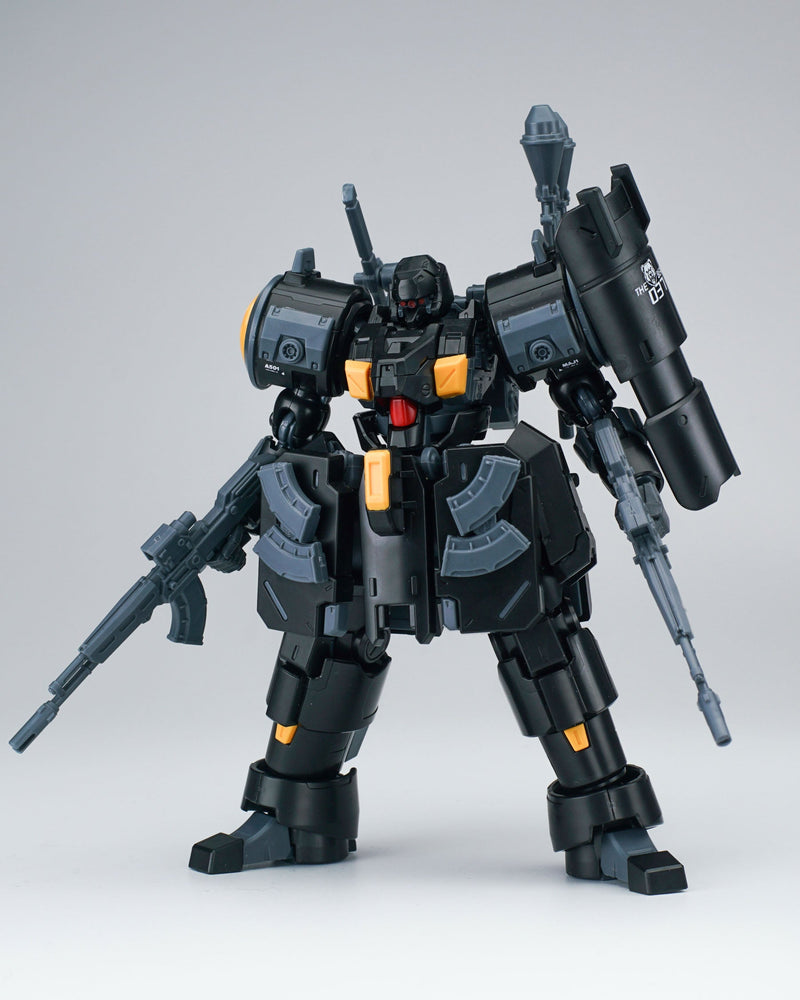 Ultra Action Trooper Series ZAROV M1 Metálico Negro 1/144 Modelo Kit JAPÓN