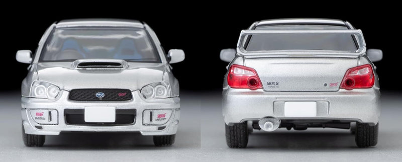 Tomica Limited Vintage NEO LV-N336b Subaru Impreza WRX STi Silver 2003 Model