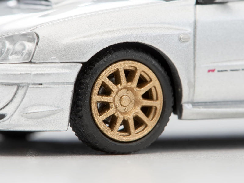 Tomica Limited Vintage NEO LV-N336b Subaru Impreza WRX STi Silver 2003 Model