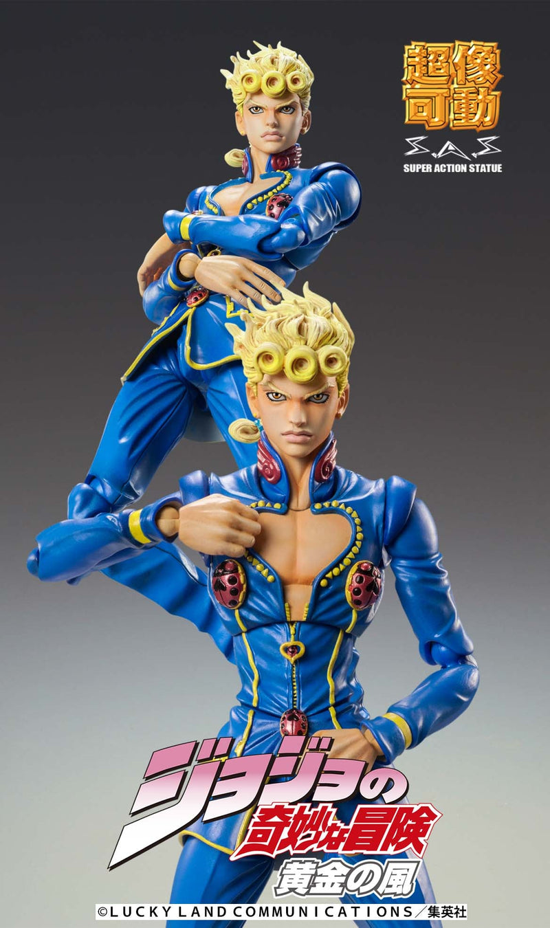 Estátua de super ação JoJo's Bizarre Adventure Part5 Giorno Giovanna Segunda Figura