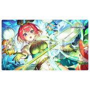 Curtain Damashii FLOWER KNIGHT GIRL A New Flower Blooms Rubber Mat JAPAN