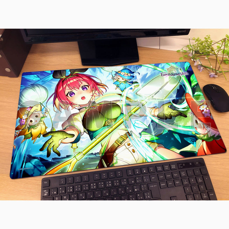 Vorhang Damashii FLOWER KNIGHT GIRL A New Flower Blooms Rubber Mat JAPAN