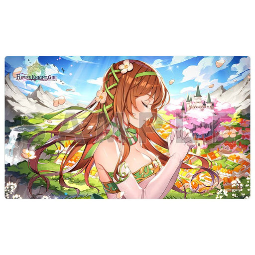 Curtain Damashii FLOWER KNIGHT GIRL Creation of Spring Garden Mat JAPAN