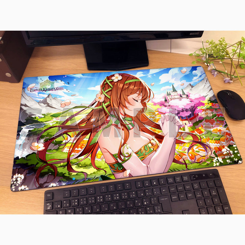 Vorhang Damashii FLOWER KNIGHT GIRL Creation of Spring Garden Mat JAPAN