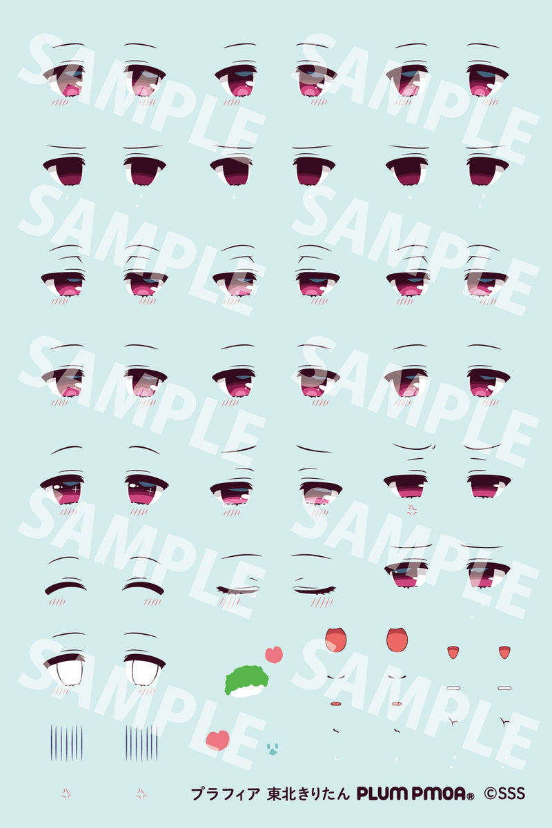 Plum Plafia Tohoku Zunko Zundamon Tohoku Kiritan Mini Figura Set 1/12 Modelo Kit