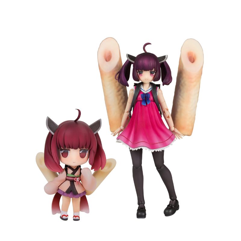 Plum Plafia Tohoku Zunko Zundamon Tohoku Kiritan Mini Figure Set 1/12 Model Kit