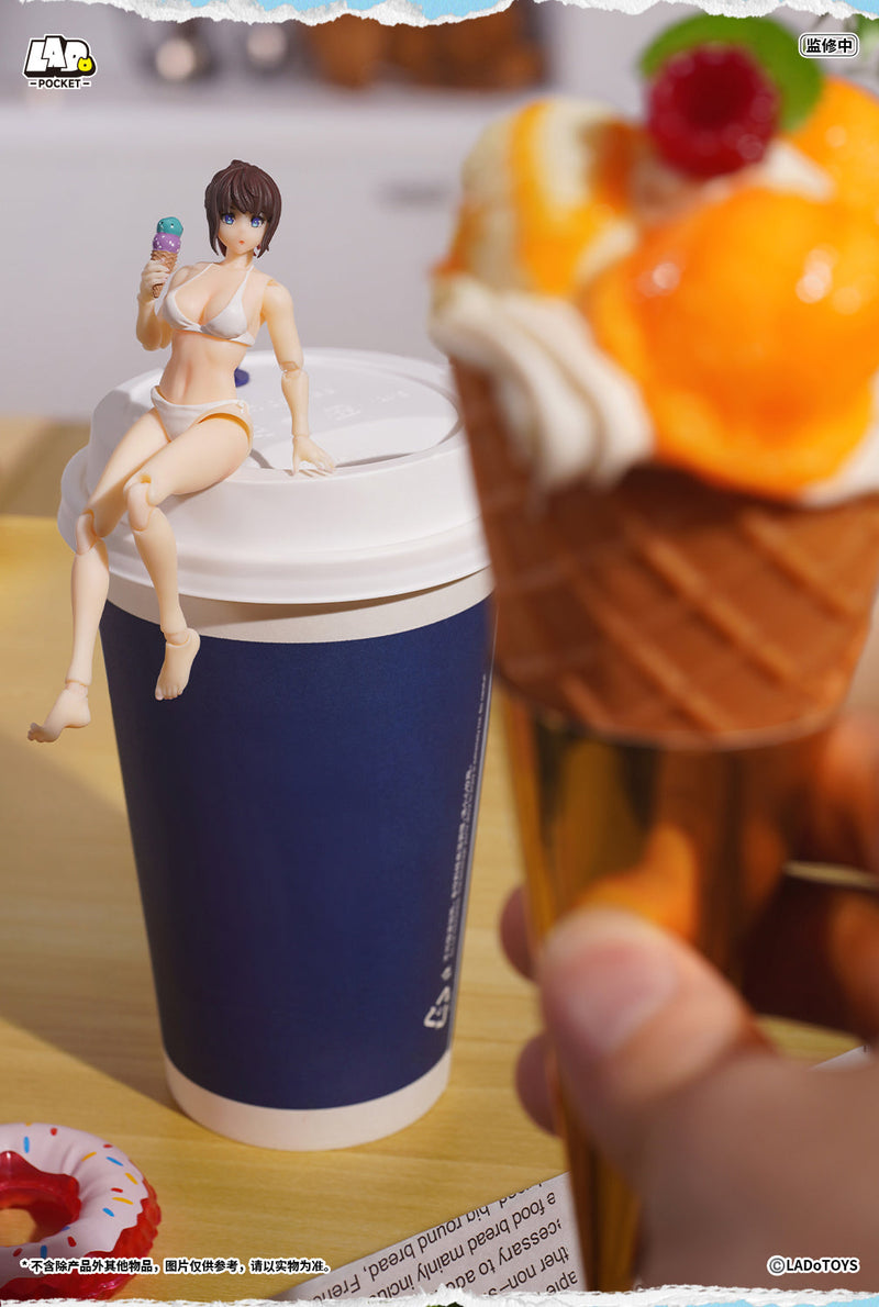 LADo TOYS POCKET GIRL PG01 Swimsuit Girl Action Figure JAPAN OFFICIAL