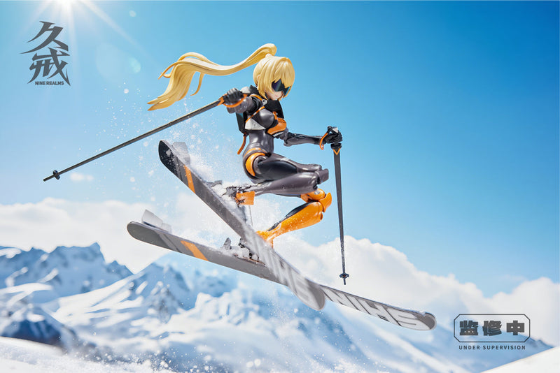 NINE REALMS Extreme Girl Series Shining Ling Shuang Alloy Action Figure JAPAN