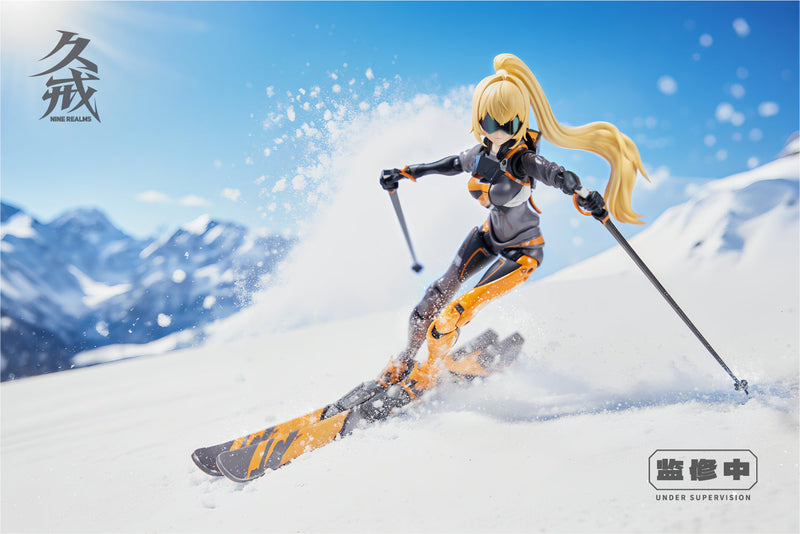 NINE REALMS Extreme Girl Series Shining Ling Shuang Alloy Action Figure JAPAN