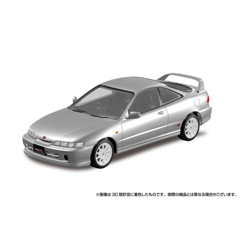 RakuPla Snap Kit No.22-VS Honda DC2 Integra TypeR Borg Silver Metallic Model Kit