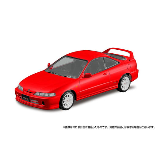 RakuPla Snap Kit No.22-MR Honda DC2 Integra Type R Milano Red 1/32 Model Kit