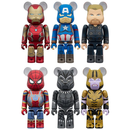 Medicom Toy BE@RBRICK Chase MARVEL Infinity Saga 12Pack BOX Action Figure JAPAN