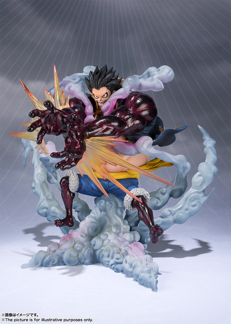Figuarts ZERO EXTRA BATTLE ONE PIECE Monkey D. Luffy Gear 4 Leo Bazooka Figura