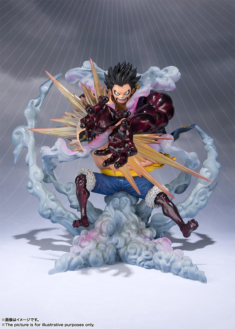 Figuarts ZERO EXTRA BATTLE ONE PIECE Monkey D. Luffy Gear 4 Leo Bazooka Figura