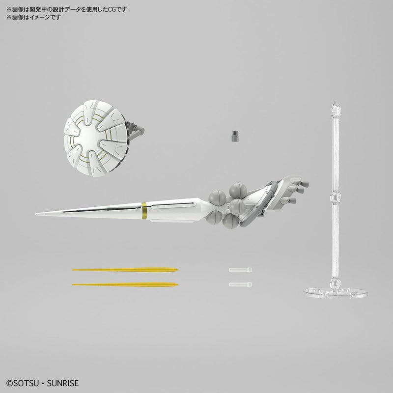 BANDAI HG Mobile Suit Gundam GQuuuuuuX Xavier's Gyan Hakiji Maintained Model Kit