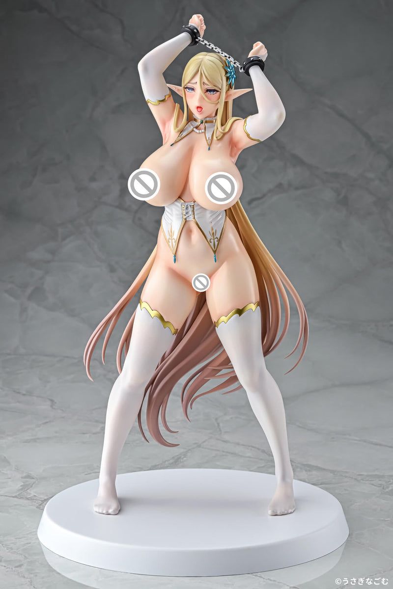 Q-six Tasogare no Shou Elf Eirene White Ver. Figura 1/6 OFICIAL DE JAPÓN