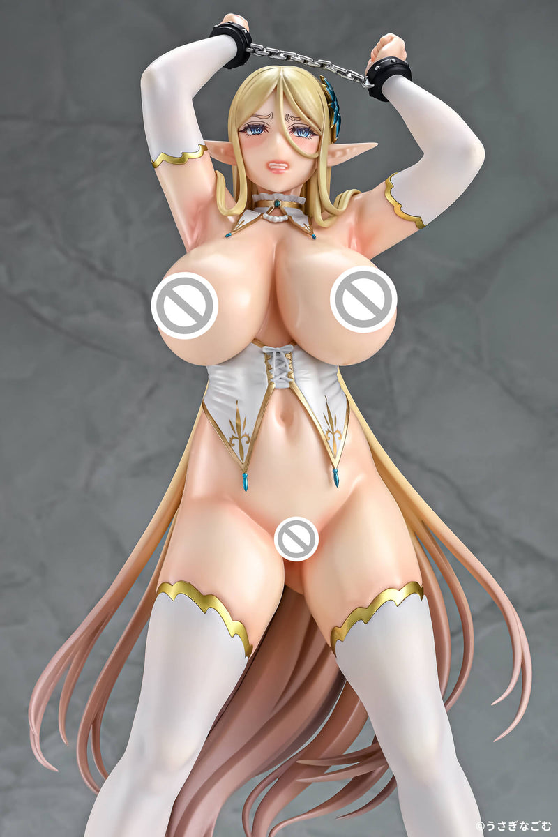 Q-six Tasogare no Shou Elf Eirene White Ver. Figura 1/6 OFICIAL DE JAPÓN