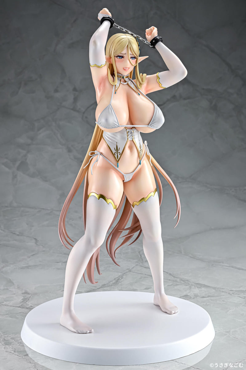 Q-six Tasogare no Shou Elf Eirene White Ver. Figura 1/6 OFICIAL DE JAPÓN