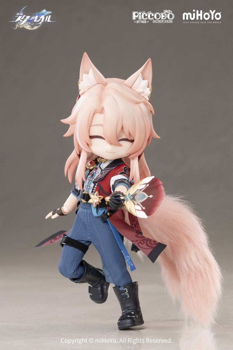 GENESIS PICCODO Action Doll x Honkai Star Rail Jiaoqiu Chibi Doll JAPAN OFFICIAL