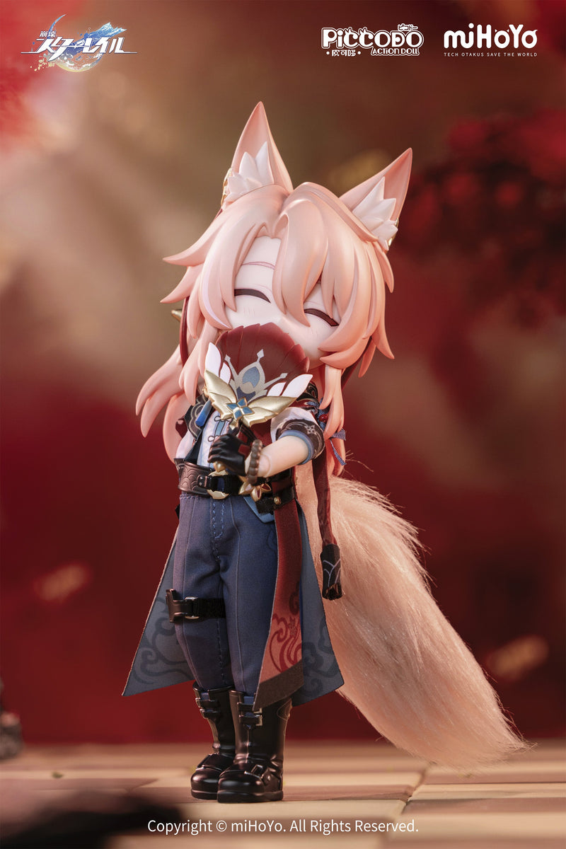 GENESIS PICCODO Action Doll x Honkai Star Rail Jiaoqiu Chibi Doll JAPAN OFFICIAL