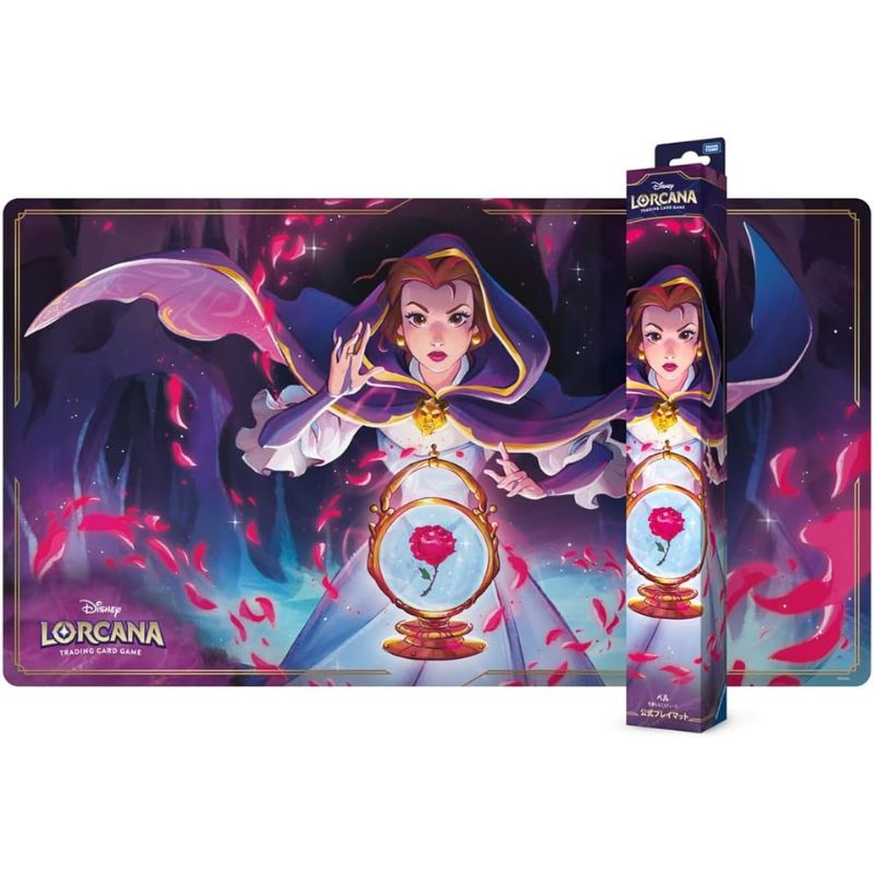 Takara Tomy Disney Lorcana TCG Official Play Mat Belle Accomplished Mystic JAPAN