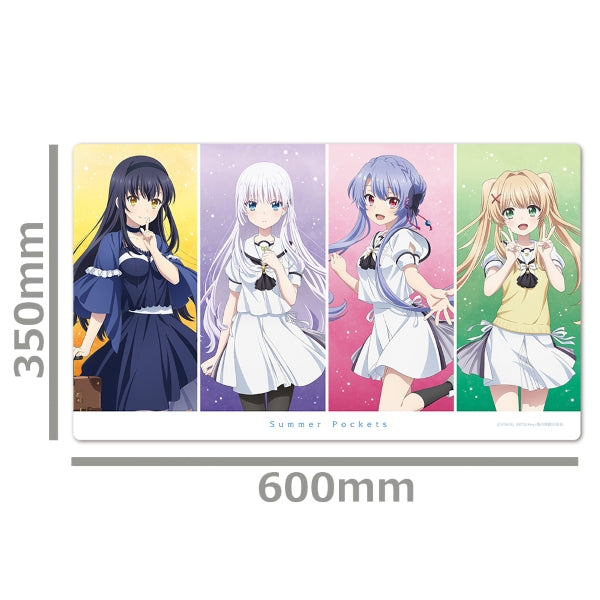 Azu Maker Character Rubber Mat Summer Pockets Shiroha & Ao & Kamome & Tsumugi