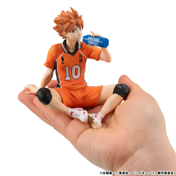 MegaHouse G.E.M-Serie Haikyuu!! Shoyo Hinata Second Uniform Handflächengroße Figur