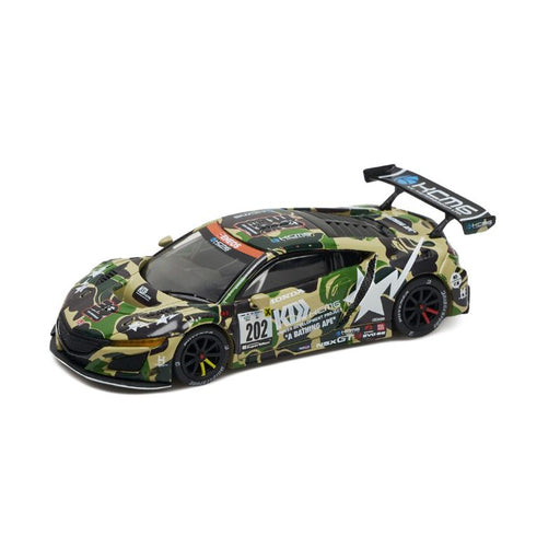 POP RACE HONDA NSX GT3 EVO22 Kcmg Bathing Ape 1/64 JAPAN OFFICIAL