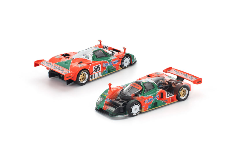 POP RACE Mazda 787B 1991 24 Hours of Le Mans Winner 1/64 JAPAN OFFICIAL