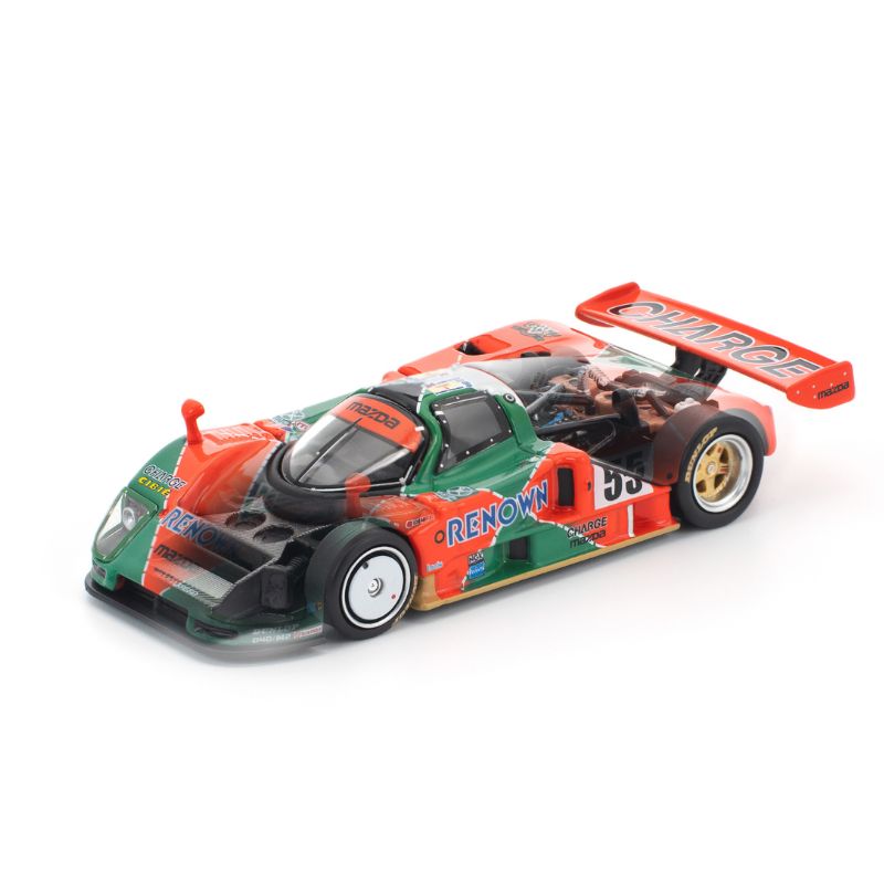 POP RACE Mazda 787B 1991 24 Hours of Le Mans Winner 1/64