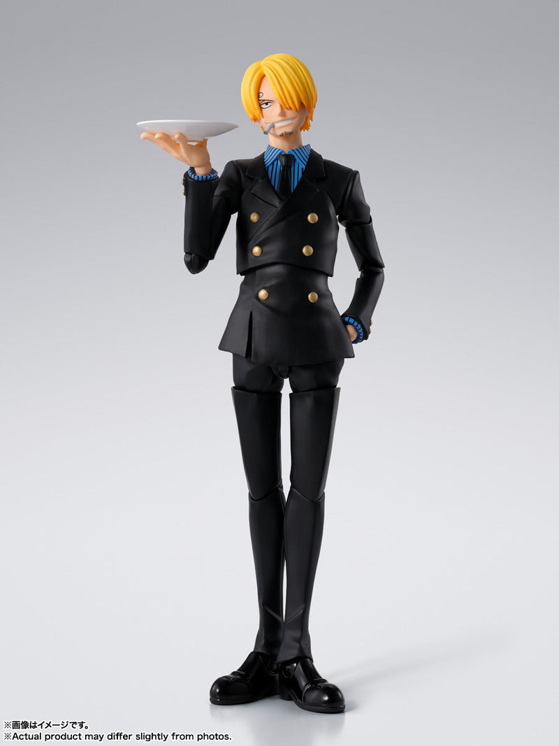 BANDAI S.H.Figuarts ONE PIECE Romance Dawn Sanji Action Figure JAPAN OFFICIAL