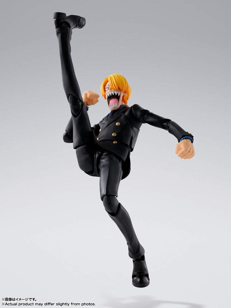 BANDAI S.H.Figuarts ONE PIECE Romance Dawn Sanji Action Figure JAPAN OFFICIAL