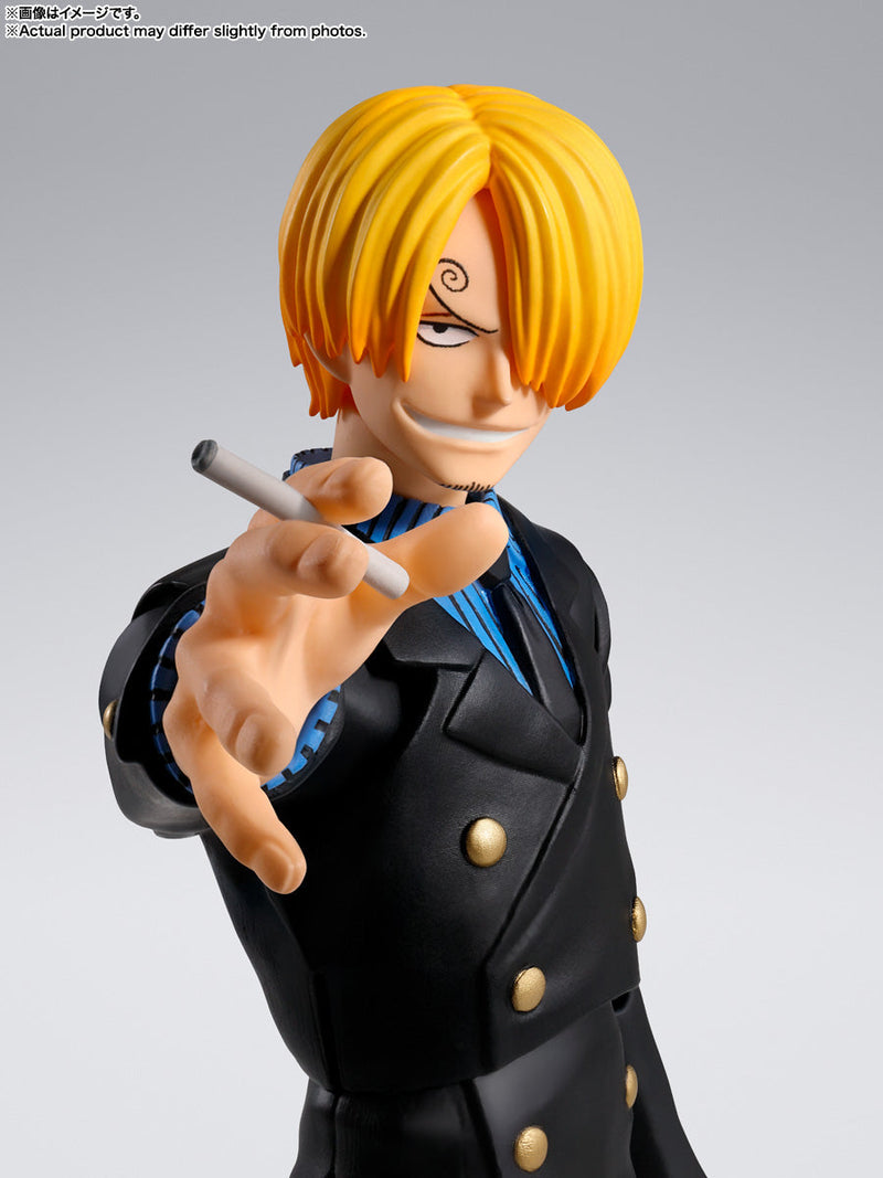 BANDAI S.H.Figuarts ONE PIECE Romance Dawn Sanji Action Figure JAPAN OFFICIAL