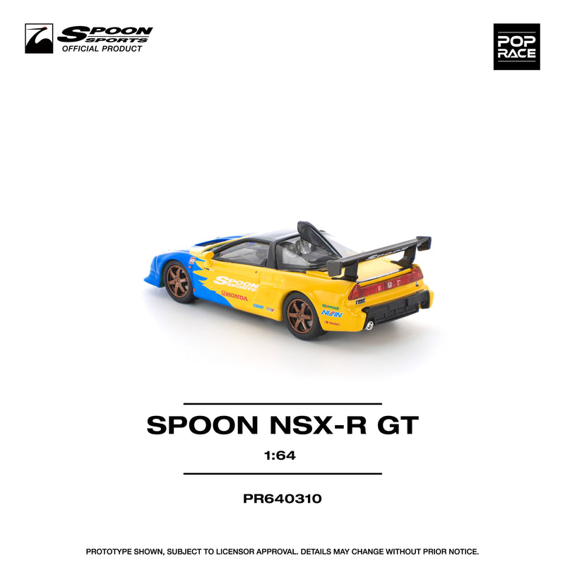 POP RACE Honda Spoon NSX-R GT 1/64 JAPAN OFFICIAL