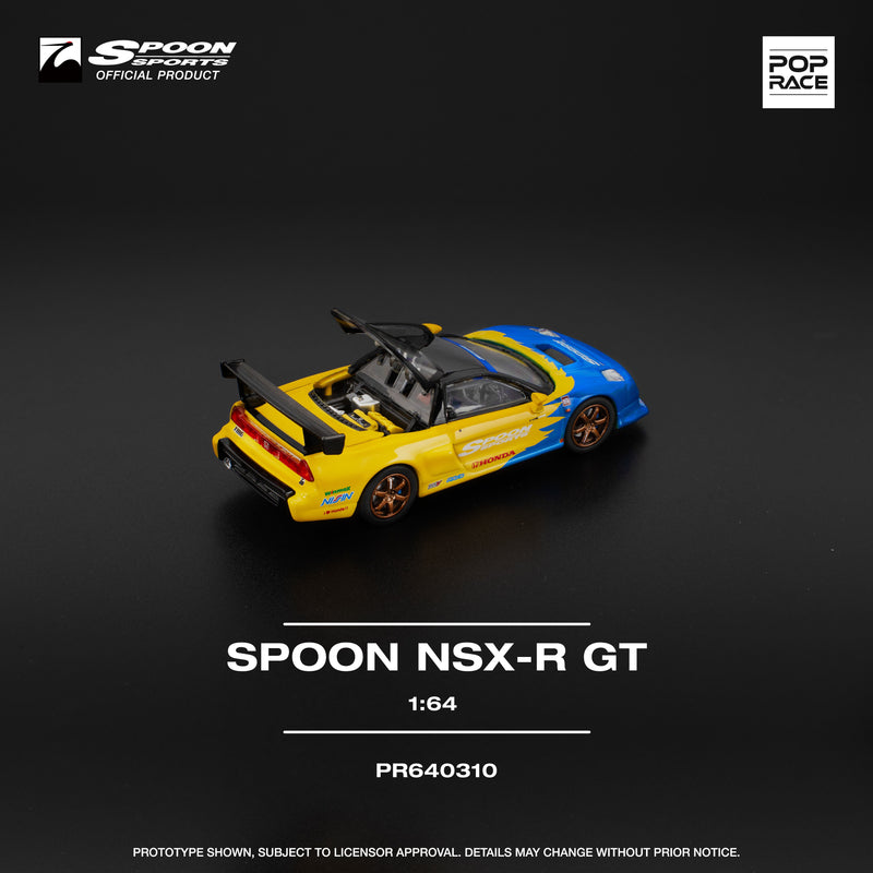 POP RACE Honda Spoon NSX-R GT 1/64 JAPAN OFFICIAL
