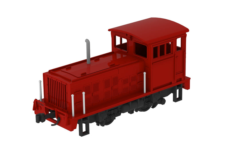 Plum Pequena Locomotiva Tipo L Laranja 1/80 Kit Modelo JAPÃO OFICIAL