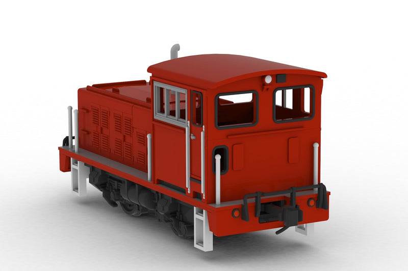 Plum Pequena Locomotiva Tipo L Laranja 1/80 Kit Modelo JAPÃO OFICIAL