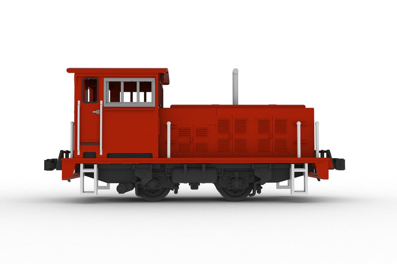 Plum Pequena Locomotiva Tipo L Laranja 1/80 Kit Modelo JAPÃO OFICIAL