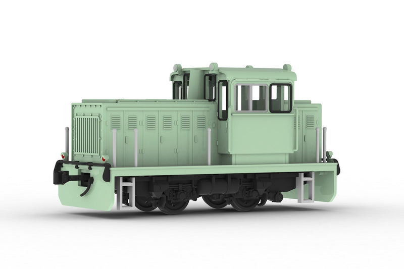 Plum Pequena Locomotiva Convexa Tipo Verde 1/80 Kit Modelo JAPÃO OFICIAL