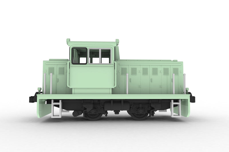 Plum Pequena Locomotiva Convexa Tipo Verde 1/80 Kit Modelo JAPÃO OFICIAL