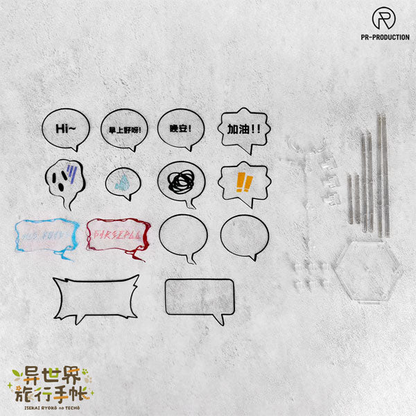 PR Production Isekai Ryoko no Techo Expansion Pack 01 Bubble Base A Model Kit