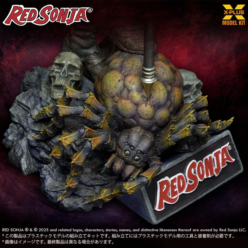 X-PLUS Hyborian Age Red Sonja 1/8 Model Kit OFICIAL DE JAPÓN