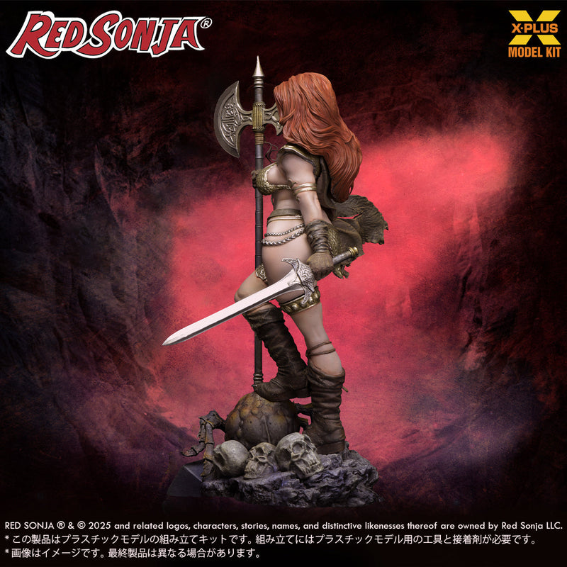 X-PLUS Hyborian Age Red Sonja 1/8 Model Kit OFICIAL DE JAPÓN