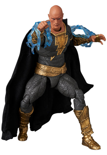 Medicom Toy MAFEX No.286 Figurine d'action Black Adam Gold Suit JAPON OFFICIEL